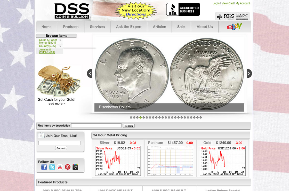 DSS Coin Screenshot