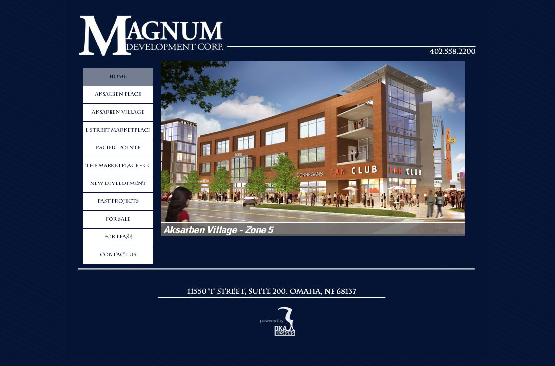 Magnum Companies website screenshot