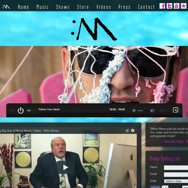 Mineo Music screenshot